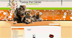 Desktop Screenshot of gebzepetshop.com