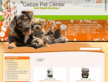 Tablet Screenshot of gebzepetshop.com